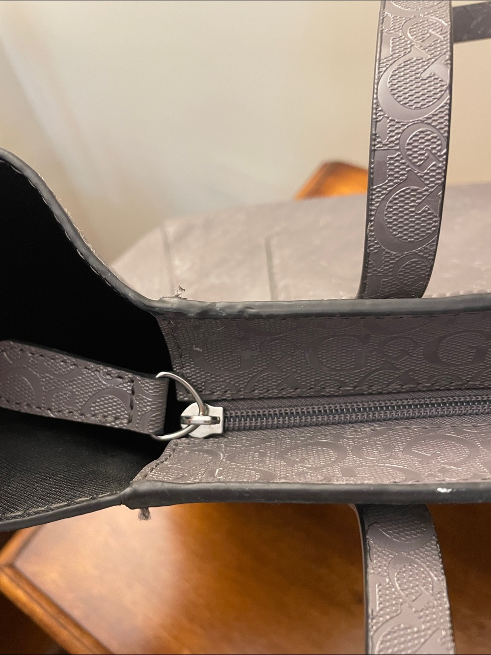 Guess Embossed Tote - Picture 3 of 4
